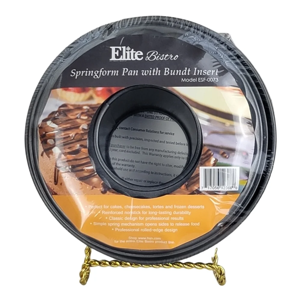 **NWT** Elite Bistro Springform Pan with Bundt Insert‎